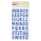 Blue Epoxy Alphabet Stickers by Recollections&#x2122;